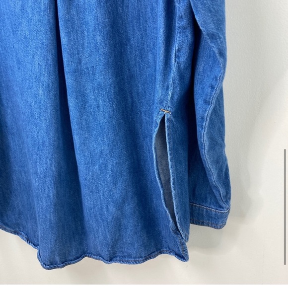 ZARA Denim Shacket | S - Picture 6 of 7